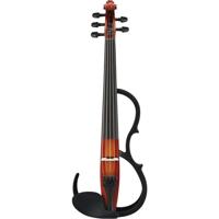 Yamaha SV-255 Brown Silent Violin Pro 5-snarige elektrische viool - thumbnail
