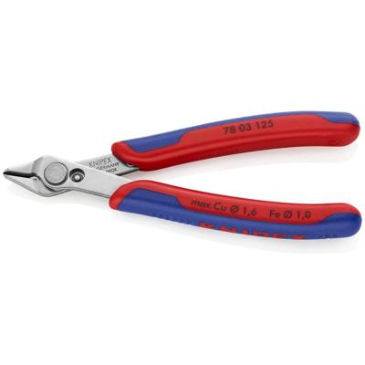 Knipex Electronic Super Knips® | 125 mm Lengte | Meer-Componentengrepen - 78 03 125 SB Knipex Electronic Super Knips® | 125 mm Lengte | Meer-Componentengrepen - 78 03 125 SB