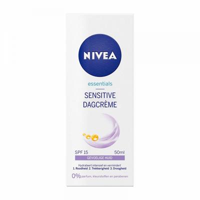 Nivea Essentials dagcreme sensitive SPF15 50 Milliliter