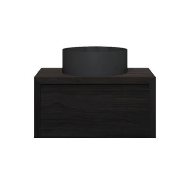 Badkamermeubelset Gliss Ares 70 cm Met Waskom Charcoal Badkamermeubelset Gliss Ares 70 cm Met Waskom Charcoal