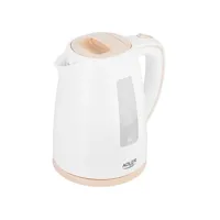 Adler AD 1264 waterkoker 1,7 l 2200 W Hazelnoot, Wit - thumbnail