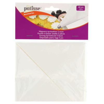 Patisse wegwerp spuitzakken 40cm 5stuks