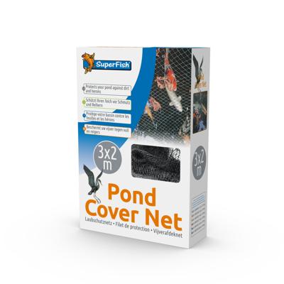 Vijverafdeknet 3 X 2 M 10 Pinnen vijver Superfish - Superfish Vijverafdeknet 3 X 2 M 10 Pinnen vijver Superfish - Superfish