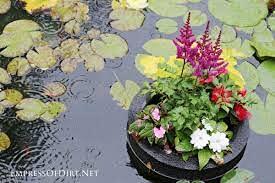 Velda drijvend planteneiland - rond 25cm - thumbnail