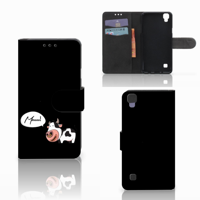 LG X Style Leuk Hoesje Cow - thumbnail
