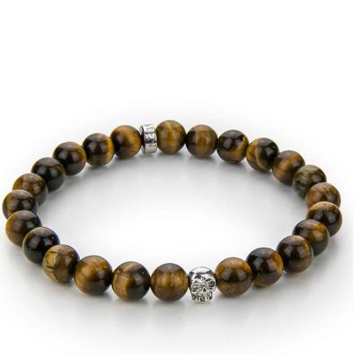 Monomen Men's Tiger Eye Bracelet MM10831S Monomen Men's Tiger Eye Bracelet MM10831S