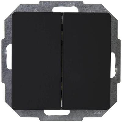 Kopp 650350083 Schakelsturing Inzetstuk Paris Zwart (mat) 1 stuk(s)