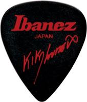 Ibanez B1000KL-BK Kiko Loureiro signature plectrums 1.2 mm - 6 pack - zwart - thumbnail