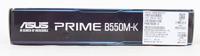 Asus PRIME B550M-K Moederbord Socket AMD AM4 Vormfactor Micro-ATX Moederbord chipset AMD® B550 - thumbnail