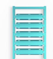 Weidmüller 1248840000 SFX 10/60 S MC NE BL Kabelmarkering Montagemethode: Kabelbinder Markeringsvlak: 11 x 60 mm Blauw Aantal markeringen: 50 50 stuk(s) - thumbnail