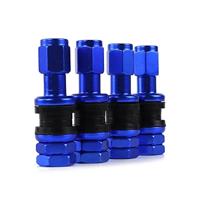 Klep OMP Blauw Aluminium 4 uds - thumbnail