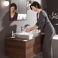 Hansgrohe Vivenis wastafelkraan 110 CoolStart zonder waste chroom 75024000 - thumbnail