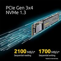 Intenso 500 GB NVMe/PCIe M.2 SSD harde schijf Retail 3835450 - thumbnail