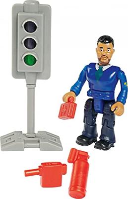 Simba Brandweerman sam politieauto met speelfiguur - thumbnail
