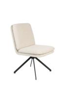 Zuiver Tyler eetkamerstoel bouclé White - thumbnail