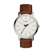 Horlogeband Fossil BQ2309 Leder Bruin 22mm - thumbnail