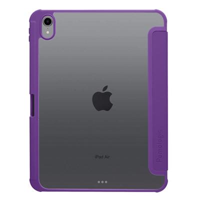 Pomologic BookFold pencil hoesje iPad Air 11" (M2/M3) - Clear/Purple