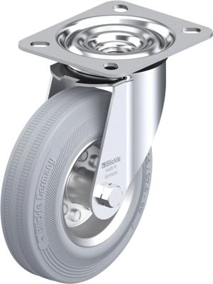 Blickle LE-VE 125R-SG Zwenkwiel Wieldiameter: 125 mm Draagvermogen (max.): 100 kg 1 stuk(s)