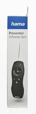 Hama Wireless-laser-presenter X-Pointer 6in1 Muis Zwart - thumbnail