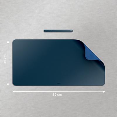 Leitz 53820068 Bureau onderlegger Donkergrijs (b x h) 80 cm x 40 cm