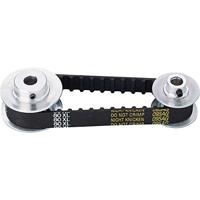 Aluminium Tandriemschijf Reely Boordiameter: 6 mm Diameter: 24 mm Aantal tanden: 10 - thumbnail