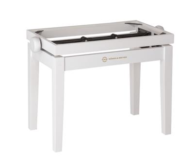 Konig & Meyer 13710 pianobank mat wit (zonder zitting)