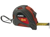 Rolbandmaat 8 meter met rubberbekleding - thumbnail