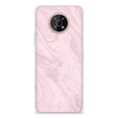 Nokia G50 | TPU | Siliconen hoesje | Marble Pink - Origineel Cadeau Vriendin Nokia G50 | TPU | Siliconen hoesje | Marble Pink - Origineel Cadeau Vriendin