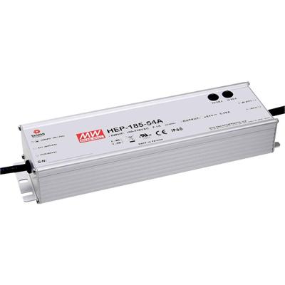 MEAN WELL HEP-185-48A Industriële netvoeding 48 V/DC 3.9 A 185 W MEAN WELL HEP-185-48A Industriële netvoeding 48 V/DC 3.9 A 185 W