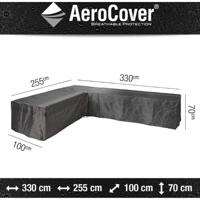 Loungesethoes hoekset links 330x255x100xH70 cm AeroCover - Aerocover - thumbnail