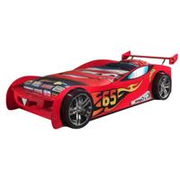 Vipack autobed Le Mans - rood - 66x111x246 cm - thumbnail