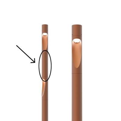 Louis Poulsen Flindt Plaza Tussenstuk - Bruin Louis Poulsen Flindt Plaza Tussenstuk - Bruin