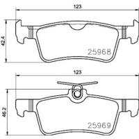Remblokken set P61126 - thumbnail