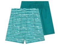 lupilu 2 baby shorts (Petrol/wit, 62/68) - thumbnail