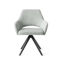 Jesper Home Yanai eetkamerstoel Soft Sage turn black - thumbnail