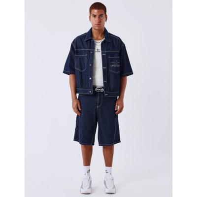 Project X Paris Knockout Denim Zomerset Heren Donkerblauw - Maat XXL - Kleur: Donkerblauw | Soccerfanshop