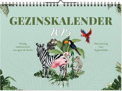 Brepols gezinskalender weekoverzicht, Nederlandstalig, 2026