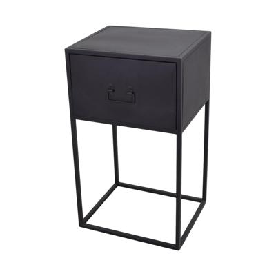 Urban Interiors Nachtkastje 'Djax' 40 x 35cm, kleur Zwart