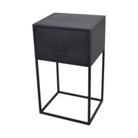 Urban Interiors Nachtkastje 'Djax' 40 x 35cm, kleur Zwart - thumbnail
