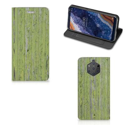Nokia 9 PureView Book | Wallet Case | Green Wood