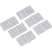 DU-BRO Hinges 16/28 Scharnier Rechthoekig Polyamide (l x b) 28 mm x 16 mm 6 stuk(s) - thumbnail