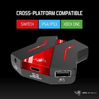 Hub USB Spirit of Gamer Crossgame2 Blauw - thumbnail