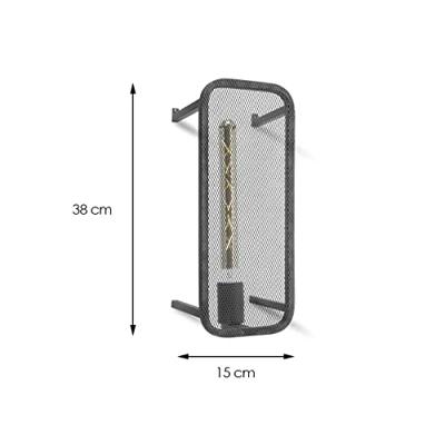 Home sweet home weave wandlamp 38 zwart