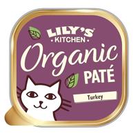 Lily&apos;s Kitchen Organic Paté met Kalkoen natvoer kat 19 x 85 gram - thumbnail