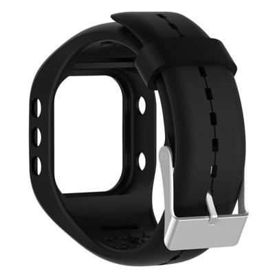 Smart Watch Silicome polsband horlogebandje voor POLAR A300 (zwart)