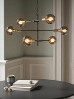 Nordlux LED Globe G95 E27 5-15W 1800K filament spiraal grey dimbaar - 2760110 - thumbnail