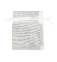 Ruben Robijn Organza buidel wit (1 st) - thumbnail