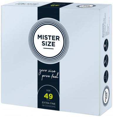 Condooms Mister Size Pure Feel Extra Thin Ø 4,9 cm