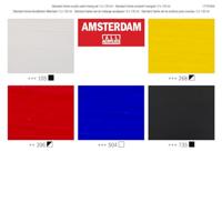 Bruynzeel Amsterdam standard series acrylverf mengset 120ml, 5dlg. - thumbnail