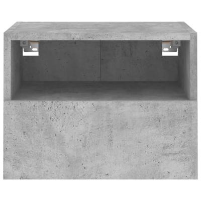 Tv-wandmeubel 40x30x30 cm bewerkt hout betongrijs